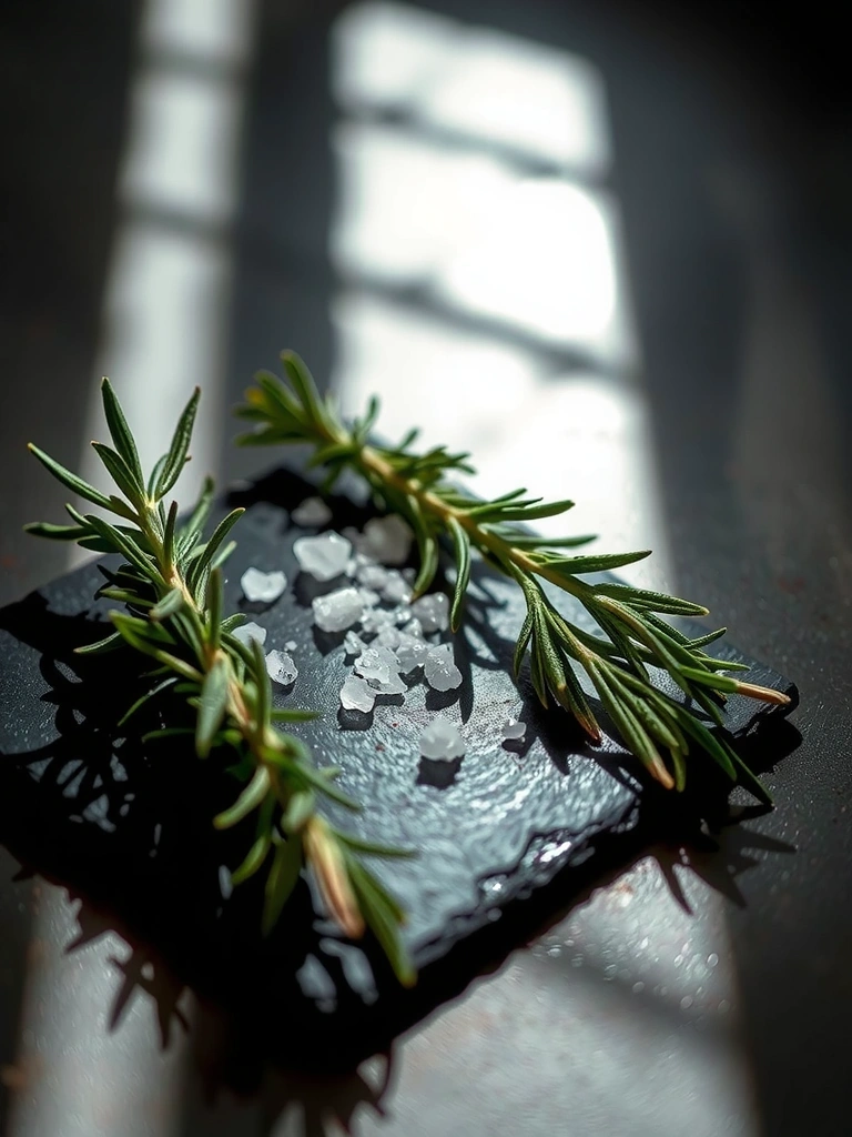 Frische Kräuter Detailaufnahme